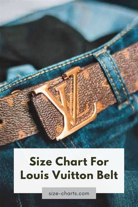 louis vuitton belt size chart men|louis vuitton 40mm belt.